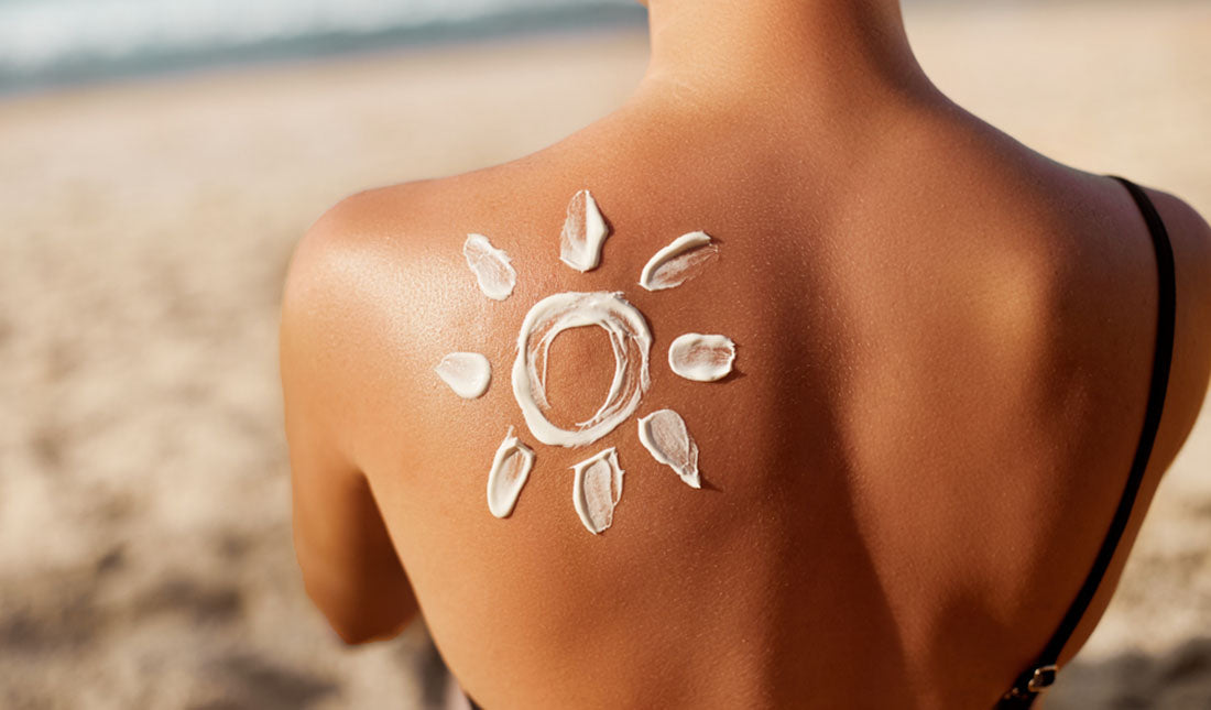 sun drawn on shoulder